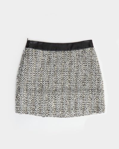Girls Tweed PU Skirt (7-14 years)